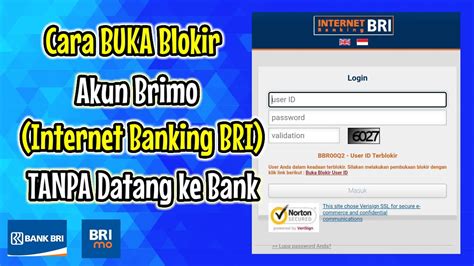 Cara Buka Blokir Brimo Yang Terblokir Tanpa Datang Ke Bank Bri