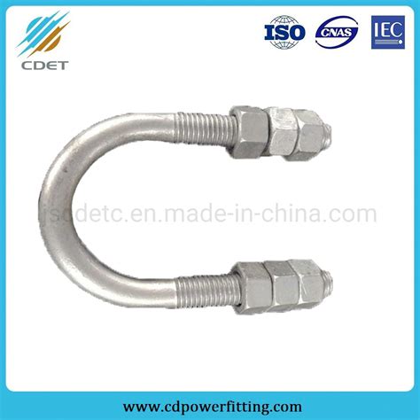 China Hot Dip Galvanized Steel U Bolt China U Bolt And Hot Dip