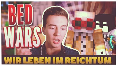 Wir Leben Im YouTubeGold MINECRAFT BEDWARS YouTube