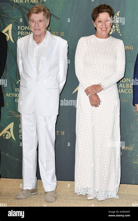 Robert Redford with his wife Sibylle Szaggars attend The Prince Albert ...