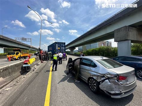 國道前方回堵閃避不及 聯結車撞3車釀2死 鏡週刊 Mirror Media