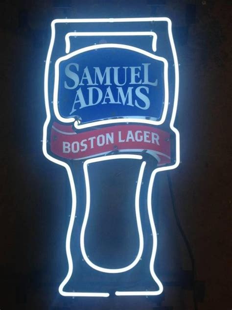 Samuel Adams Boston Lager Neon Sign Tube Neon Light Diy Neon Signs