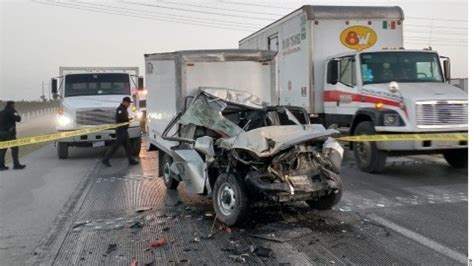 Muere Conductor Prensado Tras Chocar Con Tr Iler En Galeana Nuevo Le N