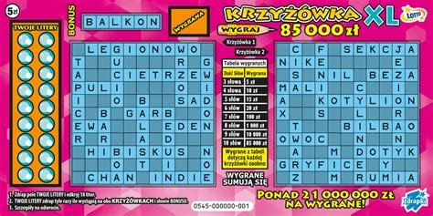 Lotto Kaskada Multi Multi Mini Lotto Zdrapki Lotto Pl