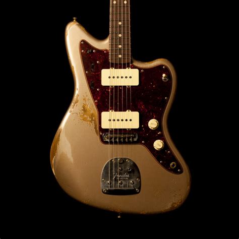 Fender Jazzmaster 62 Heavy Relic Shoreline Gold Gitarren Total