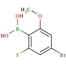 Chemshuttle Bromo Fluoro Methoxyphenylboronic Acid