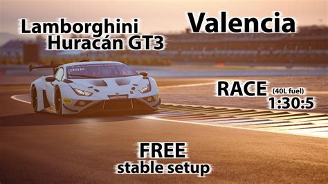 ACC 1 10 Lamborghini Huracan EVO2 GT3 Valencia FREE Stable Race