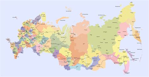 Russia 2025 Cities Map - Grace Wright