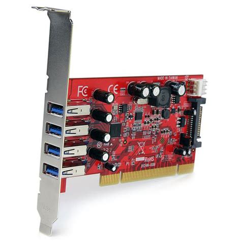 Carte Contrôleur Pci 4 Ports Usb 30 Carte Contrôleur