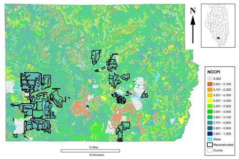 National Commodity Crop Productivity Indices Nccpi For All Soil Map