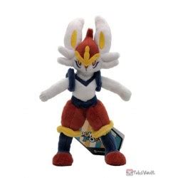 Pokemon Center 2021 Cinderace Small Posing Plush Toy