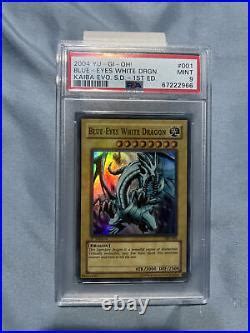 Yugioh Blue Eyes White Dragon St Edition Ske Super Rare Psa