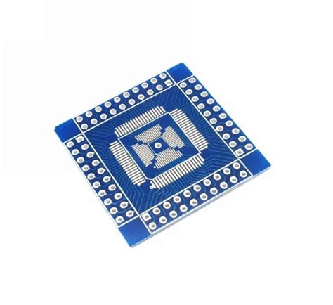 Qfn Qfp Tqfp Lqfp To Dip Adapter Breakout Board