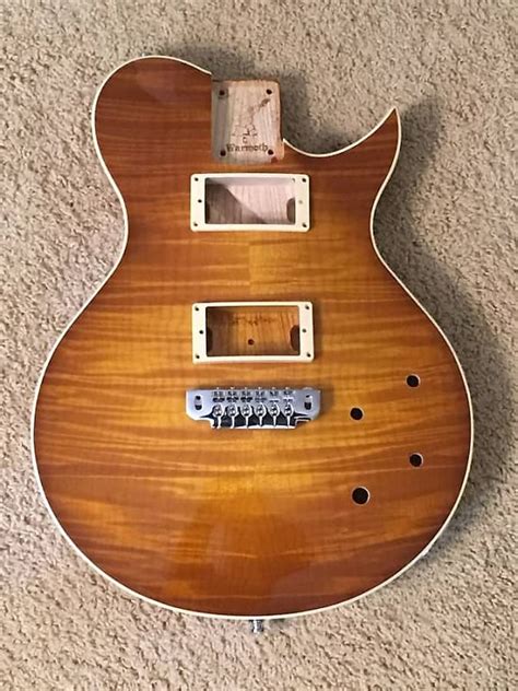 Warmoth Royale Body Les Paul Style Honey Burst Reverb