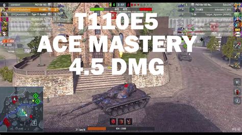 T E Ace Mastery Dmg Wot Blitz Youtube