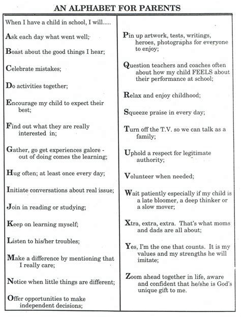 Coping Skills A To Z Printable