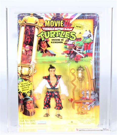 1992 Playmates Teenage Mutant Ninja Turtles Movie III Carded Action ...