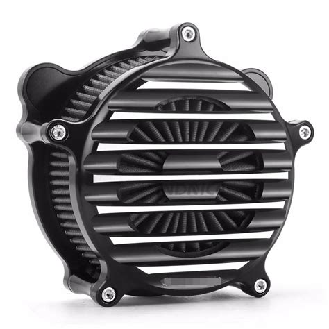 Cnc Edge Cut Nostalgia Venturi Air Cleaner Intake For Harley Breakout