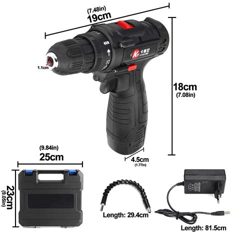 New V Universal Cordless Electric Drill Power Drilling Tool