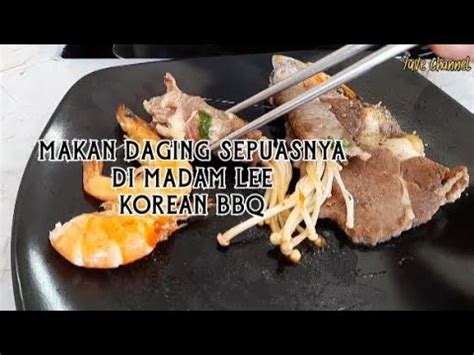 Sepuasnya Makan Daging Sapi Udang Cumi Di Madam Lee Korean Bbq Ags