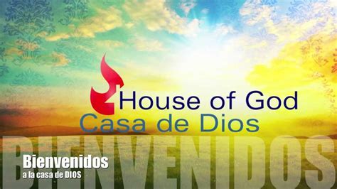 Bienvenidos A La Casa De Dios Background