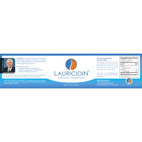 Lauricidin® Original Monolaurin 8 Oz Rihhaiotb Stores