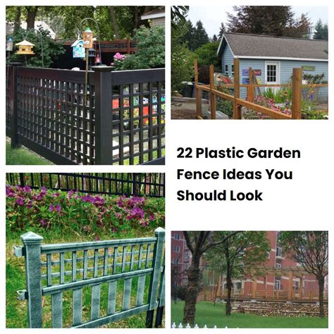 22 Plastic Garden Fence Ideas You Should Look | SharonSable