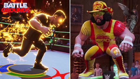 WWE 2K Battlegrounds DLC New Superstars Moves Attires Entrances