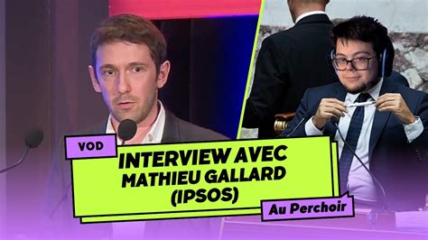 Interview Sondage Europ Ennes Avec Matthieu Gallard Directeur D