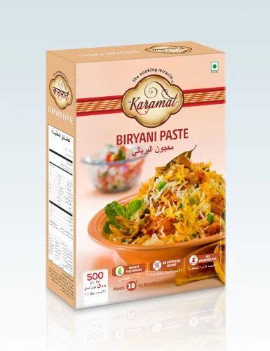 Karamat Biryani Paste Packaging Size Kg At Rs Kg In Ahmedabad