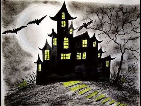 Haunted House Drawings