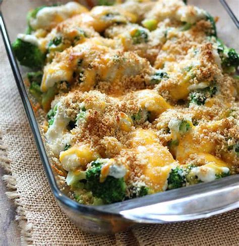 Broccoli Au Gratin The Blond Cook