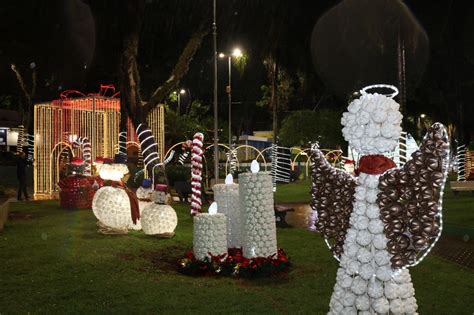 Nova Odessa Inaugura Decora O De Natal Na Pra A Central