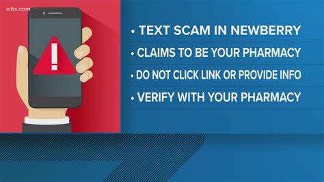 New Text Scam Spoofing Prescription Refill Notifications Newberry Sheriff S Office Warns