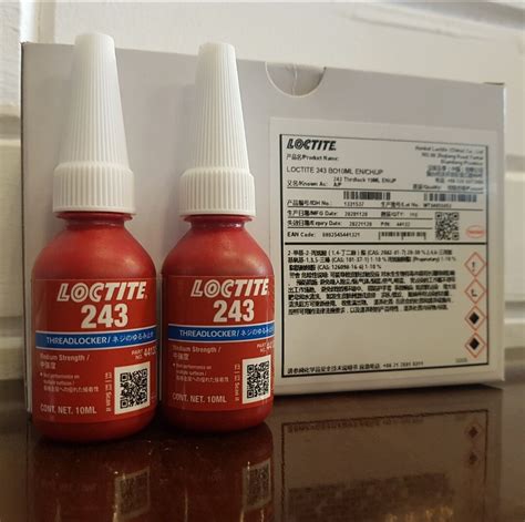 Loctite Ml Threadlocker Loctite Pelumas Baut