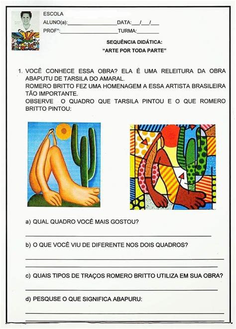 Atividades De Arte Para O Ano Dicas Atividades De Arte Atividades