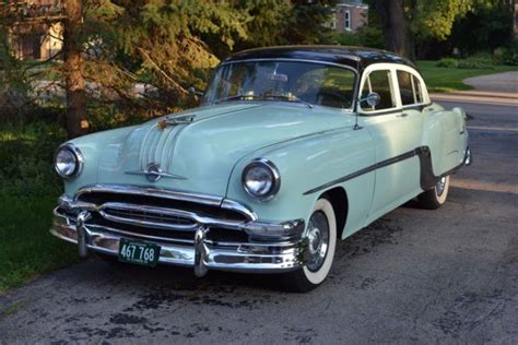 1954 Pontiac Deluxe Chieftain Original Condition 4 Dr Sedan Series 25