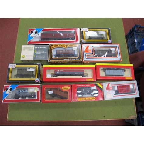 Twelve Oo Gauge Mm Boxed Items Of Rolling Stock By Hornby Lima