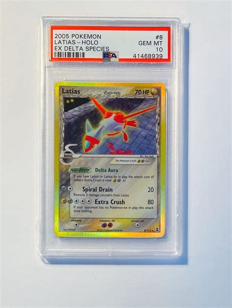 Psa Latias Psa Latios Pokemon Ex Delta Species Hobbies