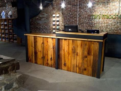 Le comptoir en bois recyclé est une jolie tendance à adopter | Counter ...