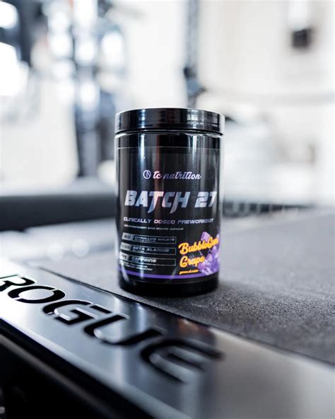 Batch 27 Pre Workout Supplement Tc Nutrition Canada Expect Results