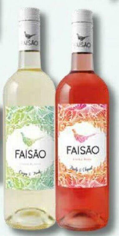 Promoção Frutado Faisão Vinho Branco Rosé 75cl em Spar