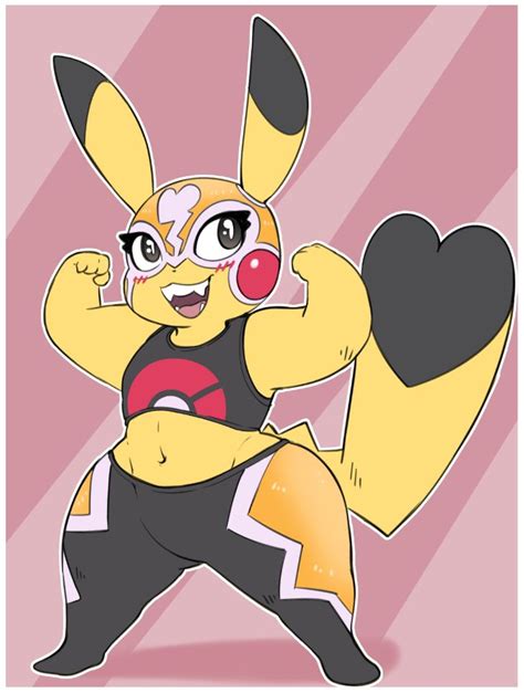 Pikachu Libre By Brachyartz On Deviantart