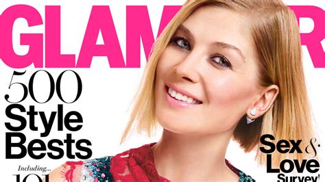 Gillian Flynn Interviews Rosamund Pike About Gone Girl For Glamour S