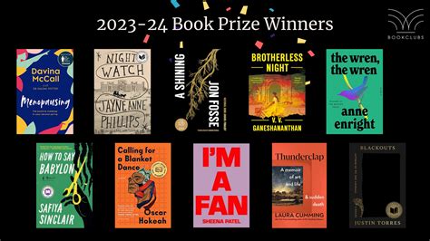 2023-2024 Book Awards and Book Prize Winners | Bookclubs