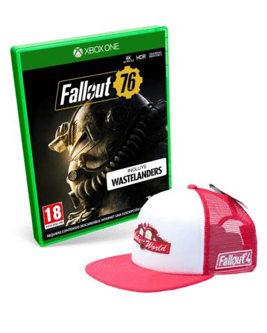 Comprar Fallout Wastelanders Gorra Nuka World Xbox One Pack