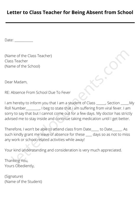 Apology Letter To Teacher Letterdocuments