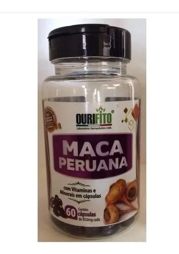 Maca Peruana 60 Cápsulas 850mg Cada Parcelamento sem juros