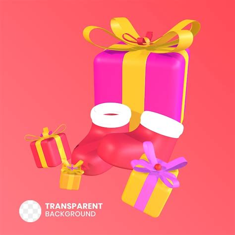 Premium Psd Christmas Icon 3d Ilustration