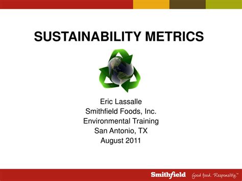 Ppt Sustainability Metrics Powerpoint Presentation Free Download